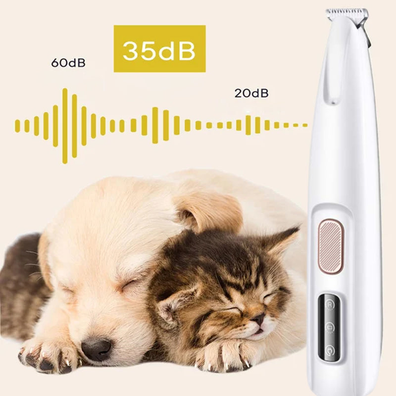PetTrimmer β Pet Hair Trimmer with LED Light
