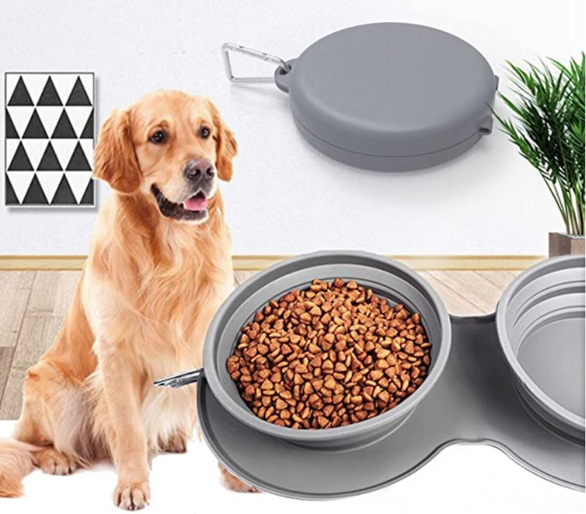 DogCat Travel Diner β Portable Pet Bowl Set