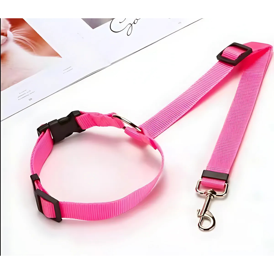CarLeash β Adjustable Pet Safety Car Seat Belt